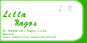 lilla magos business card